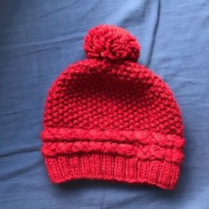 Cute red beanie